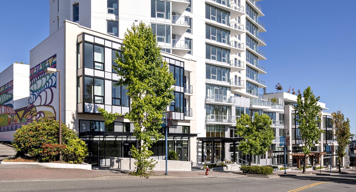 Commercial space, Monaco in White Rock by Solterra Development.